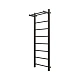 Полотенцесушитель водяной Grota Simple P 430x1200 N RAL 9005 Черный - изображение 2