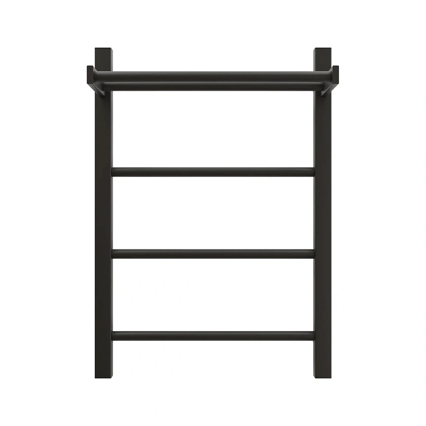 Полотенцесушитель водяной Grota Simple P 430x600 N RAL 9005 Черный