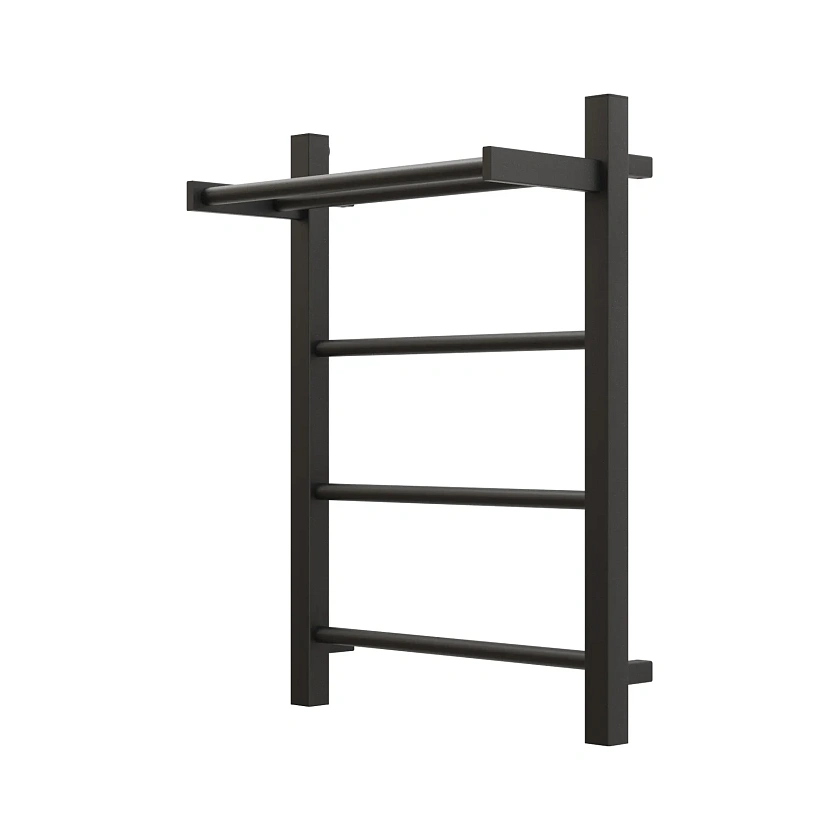 Полотенцесушитель водяной Grota Simple P 430x600 N RAL 9005 Черный