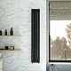 Полотенцесушитель водяной Grota Quill 290x1200 N RAL9005 Черный - изображение 4