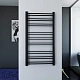 Полотенцесушитель водяной Grota Grande 650x1220 N RAL9005 Черный - изображение 4