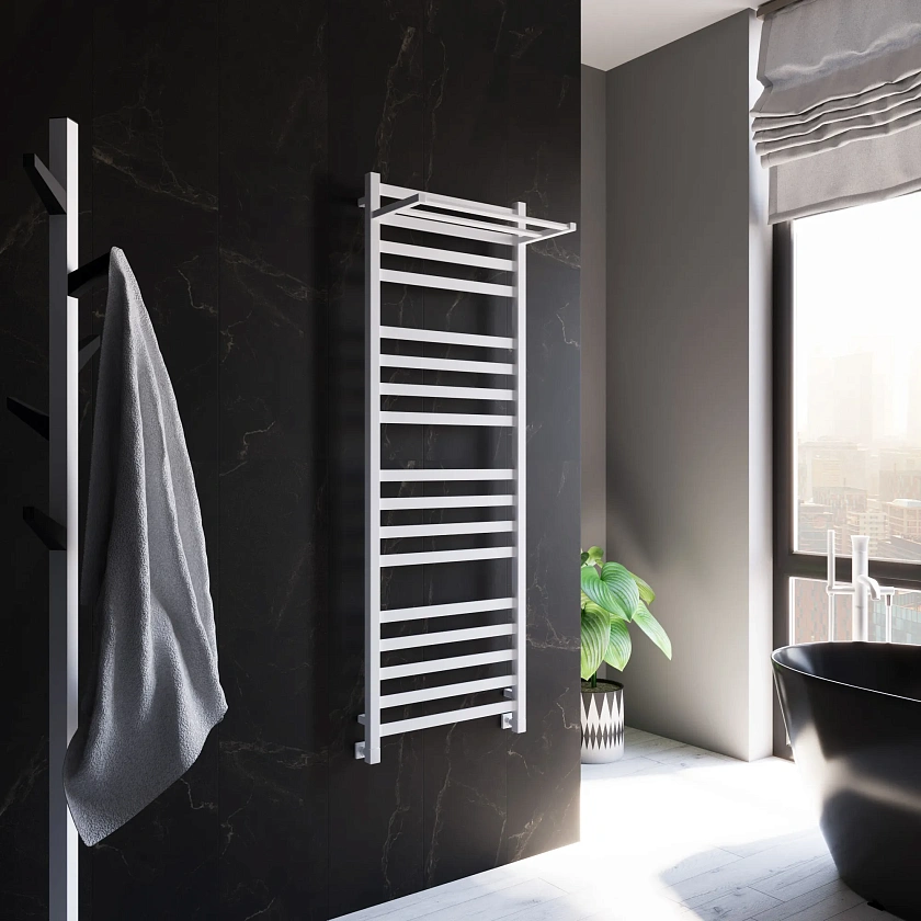 Полотенцесушитель водяной Grota comfort 530х1500 N RAL9016 Белый