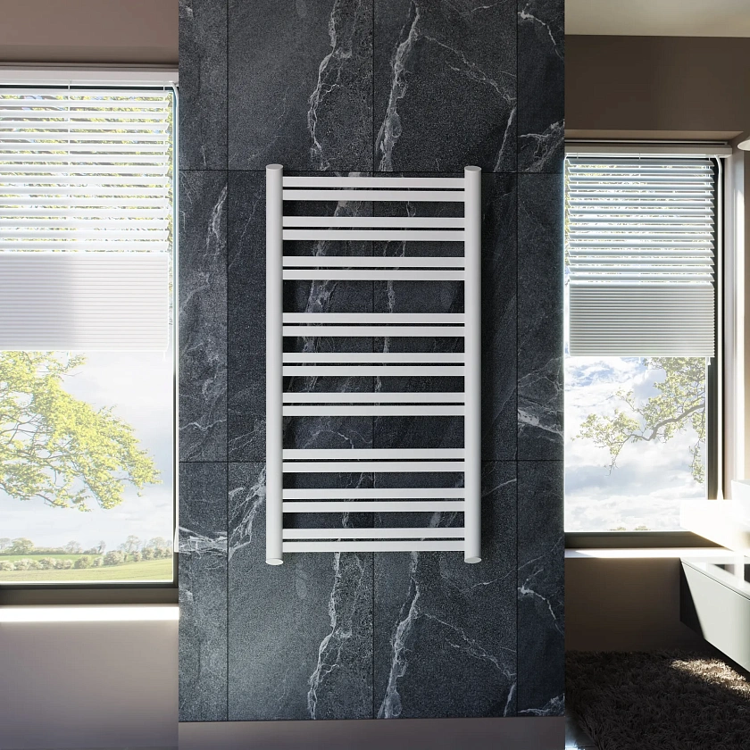Полотенцесушитель водяной Grota Granito 650x1220 N RAL9016 Белый