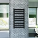 Полотенцесушитель водяной Grota Granito 650x1220 N RAL9005 Черный - изображение 4