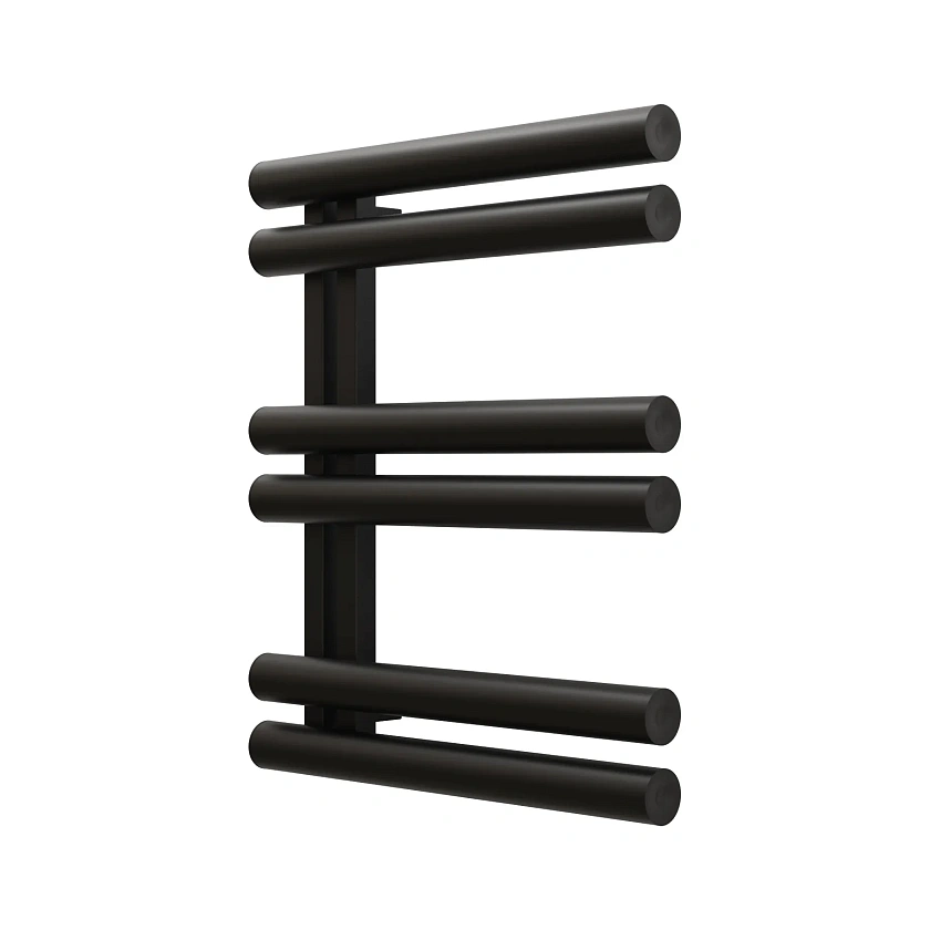 Полотенцесушитель водяной Grota Lato 530x640 N RAL9005 Черный