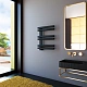 Полотенцесушитель водяной Grota Lato 530x640 N RAL9005 Черный - изображение 3