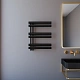 Полотенцесушитель водяной Grota Lato 530x640 N RAL9005 Черный - изображение 4