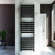 Полотенцесушитель водяной Grota Lux 530x1800 N RAL9005 Черный - изображение 4