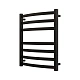 Полотенцесушитель водяной Grota Novita 530x600 N RAL9005 Черный - изображение 2