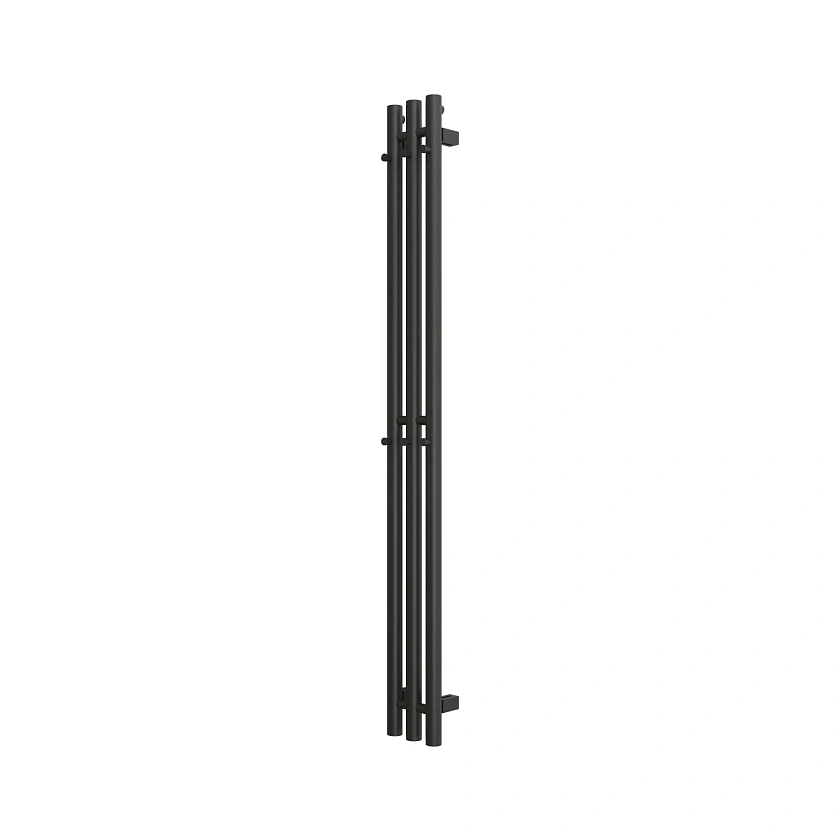 Полотенцесушитель водяной Grota Sian 130x1200 N RAL9005 Черный