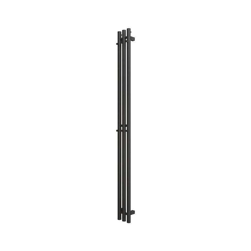 Полотенцесушитель водяной Grota Sian 130x1500 N RAL9005 Черный