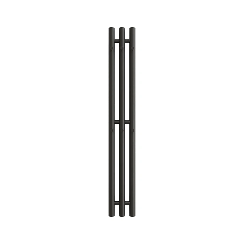 Полотенцесушитель водяной Grota Sian 130x900 N RAL9005 Черный