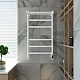Полотенцесушитель электрический Grota Tela 530х1000 RAL9016 EL Белый - изображение 4