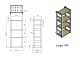Полотенцесушитель водяной Grota Largo 400x900 N RAL9016 Белый - изображение 5