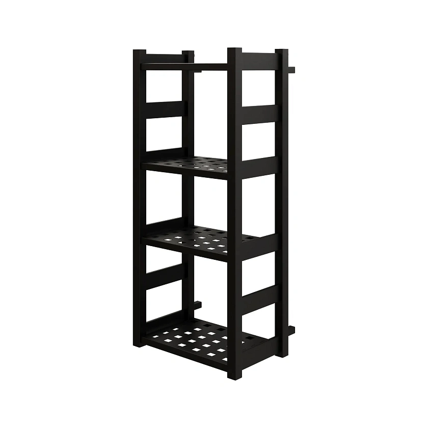 Полотенцесушитель водяной Grota Largo 400x900 N RAL9005 Черный
