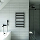 Полотенцесушитель электрический Grota Brezza 530x900 N RAL9005 EL Черный - изображение 4