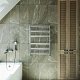 Полотенцесушитель водяной Grota Brezza 630x900 NP Хром глянцевый - изображение 4
