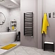 Полотенцесушитель электрический Grota calma 480x1200 N RAL9005 EL Черный - изображение 3