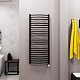 Полотенцесушитель электрический Grota calma 480x1200 N RAL9005 EL Черный - изображение 4