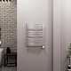 Полотенцесушитель электрический Grota calma 480x600 NM EL Хром матовый - изображение 4