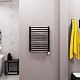 Полотенцесушитель электрический Grota calma 480x600 N RAL9005 EL Черный - изображение 4