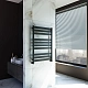 Полотенцесушитель водяной Grota Lux 630x900 N RAL9005 Черный - изображение 3