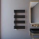 Полотенцесушитель электрический Grota Lato 530x900 N RAL9005 EL Черный - изображение 4