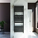 Полотенцесушитель электрический Grota Lux 530x1500 N RAL9005 EL Черный - изображение 4