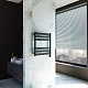 Полотенцесушитель электрический Grota Lux 530x600 N RAL9005 EL Черный - изображение 3