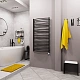 Полотенцесушитель электрический Grota calma 630x1200 N RAL9005 EL Черный - изображение 3