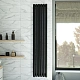 Полотенцесушитель водяной Grota Quill 350x1800 N RAL9005 Черный - изображение 4