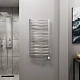 Полотенцесушитель электрический Grota eco calma 480x900 NM EL Хром матовый - изображение 4