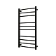 Полотенцесушитель электрический Grota eco calma 480x900 N RAL9005 EL Черный - изображение 2