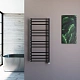 Полотенцесушитель электрический Grota EcoForte 530x1200 N RAL9005 EL Черный - изображение 4