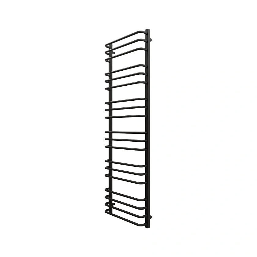 Полотенцесушитель электрический Grota EcoForte 530x1800 N RAL9005 EL Черный