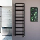 Полотенцесушитель электрический Grota EcoForte 530x1800 N RAL9005 EL Черный - изображение 4