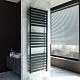 Полотенцесушитель электрический Grota Lux 630x1800 N RAL9005 EL Черный - изображение 3
