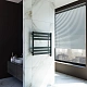 Полотенцесушитель электрический Grota Lux 630x600 N RAL9005 EL Черный - изображение 3