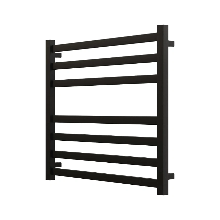 Полотенцесушитель электрический Grota Vento 630x600 N RAL9005 EL Черный