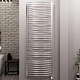 Полотенцесушитель электрический Grota calma 630x1800 NM EL Хром матовый - изображение 4