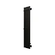 Полотенцесушитель электрический Grota Corsa K 230х1200 N RAL9005 EL Черный - изображение 2