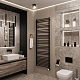 Полотенцесушитель электрический Grota classic 630x1800 N RAL9005 EL Черный - изображение 3