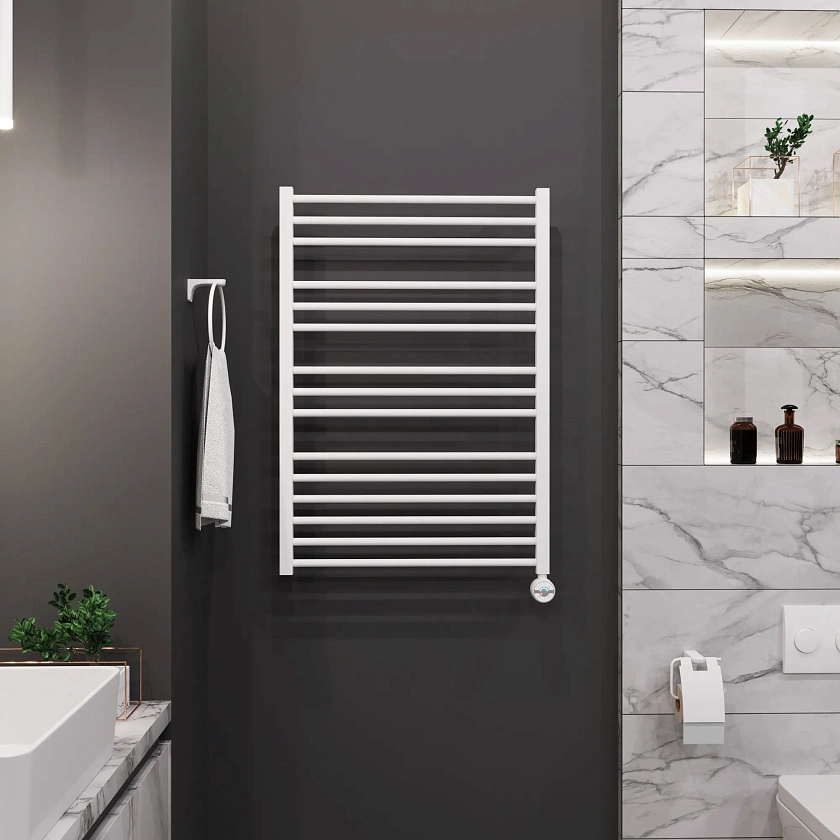 Полотенцесушитель электрический Grota classic 630x900 N RAL9016 EL Белый