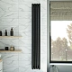 Полотенцесушитель водяной Grota Quill 350x1200 N RAL9005 Черный - изображение 4