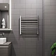 Полотенцесушитель водяной Grota Eco classic 630x600 NM Хром матовый - изображение 4