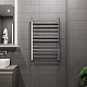 Полотенцесушитель водяной Grota Eco classic 630x900 NM Хром матовый - изображение 4