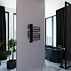 Полотенцесушитель водяной Grota Stelle L 500x600 N RAL9005 Черный - изображение 3