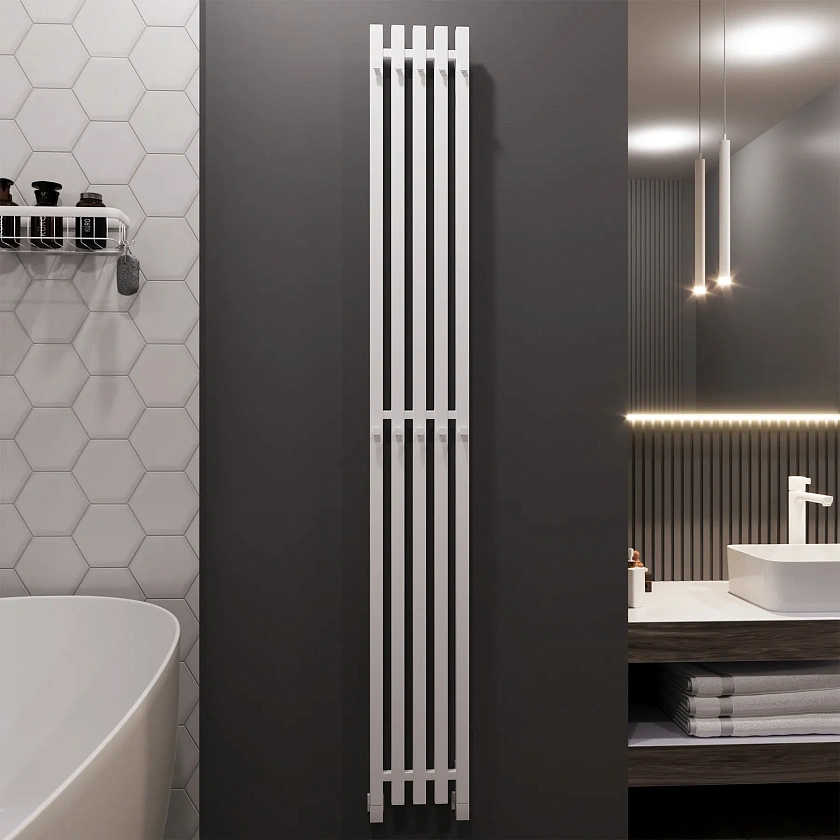 Полотенцесушитель водяной Grota Corsa 230x1800 N RAL9016 Белый