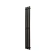 Полотенцесушитель водяной Grota Corsa 230x1800 N RAL9005 Черный - изображение 2