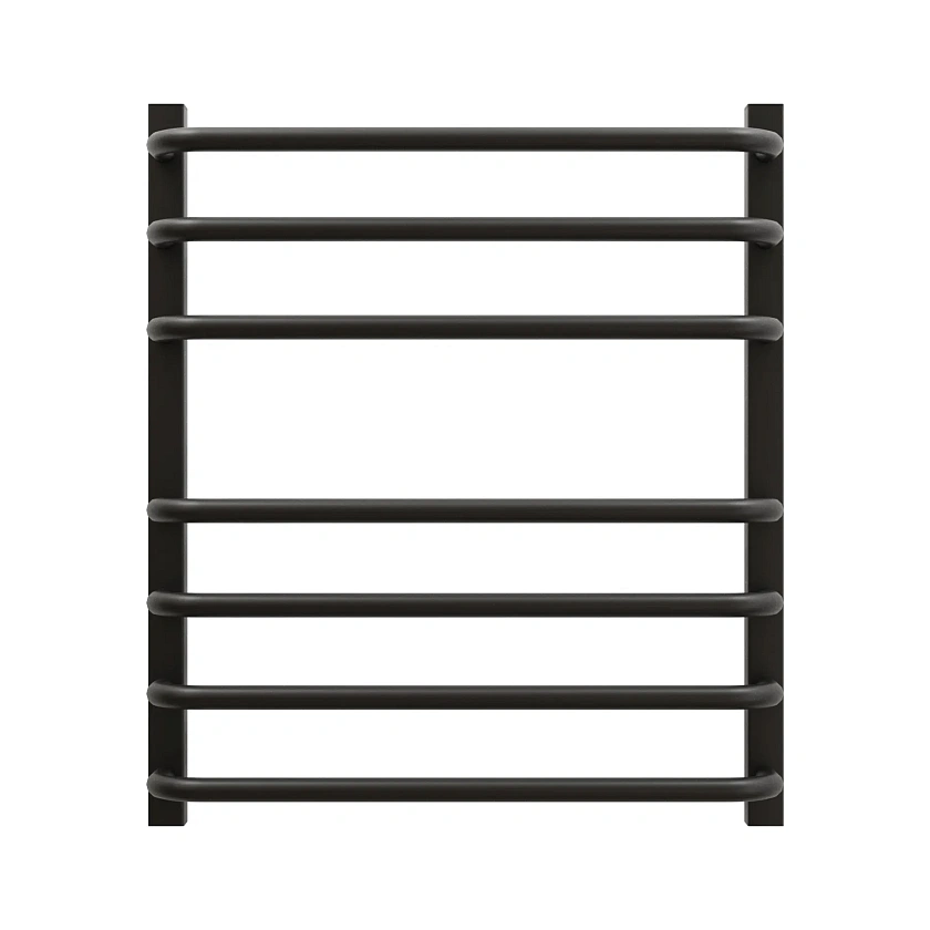 Полотенцесушитель электрический Grota EcoForte 530x600 N RAL9005 EL Черный